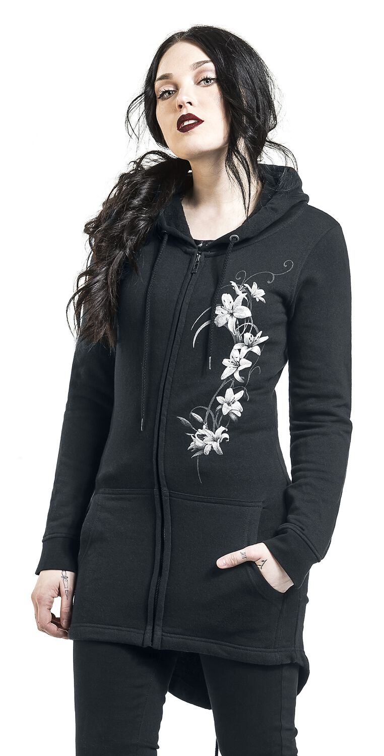 Pure Of Heart | Spiral Sweat-shirt zippé à capuche