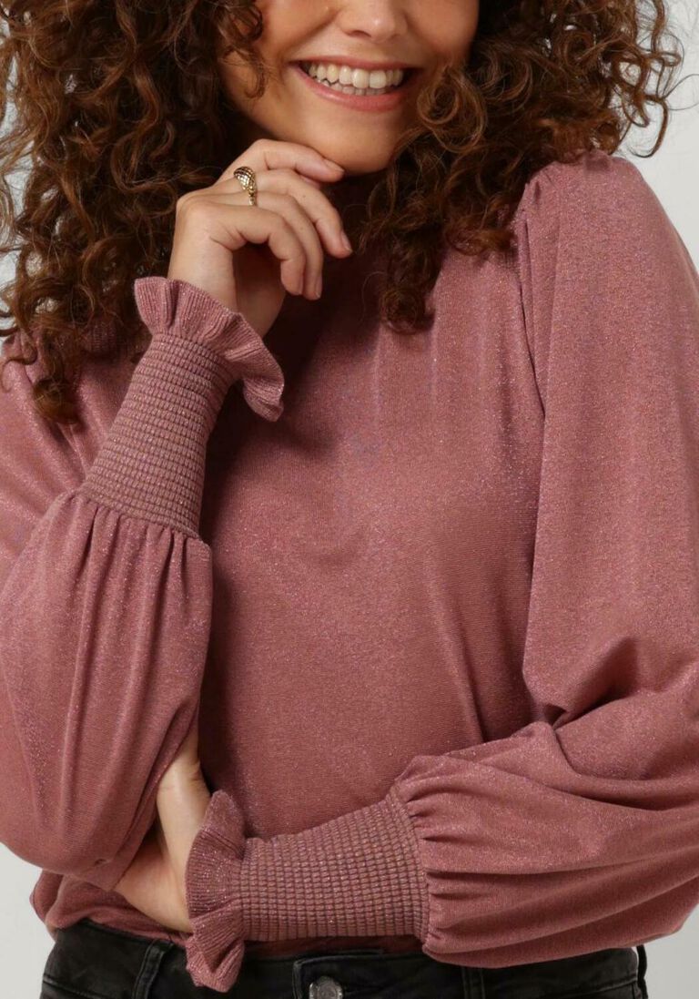 MOS MOSH roze mos mosh t-shirt mmkaliva ls blouse