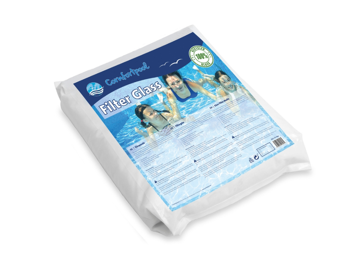 Comfortpool glasparels - 20 kg