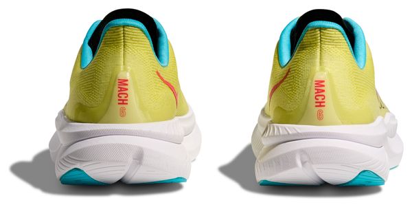 Chaussures Running Hoka Mach 6 Jaune Homme