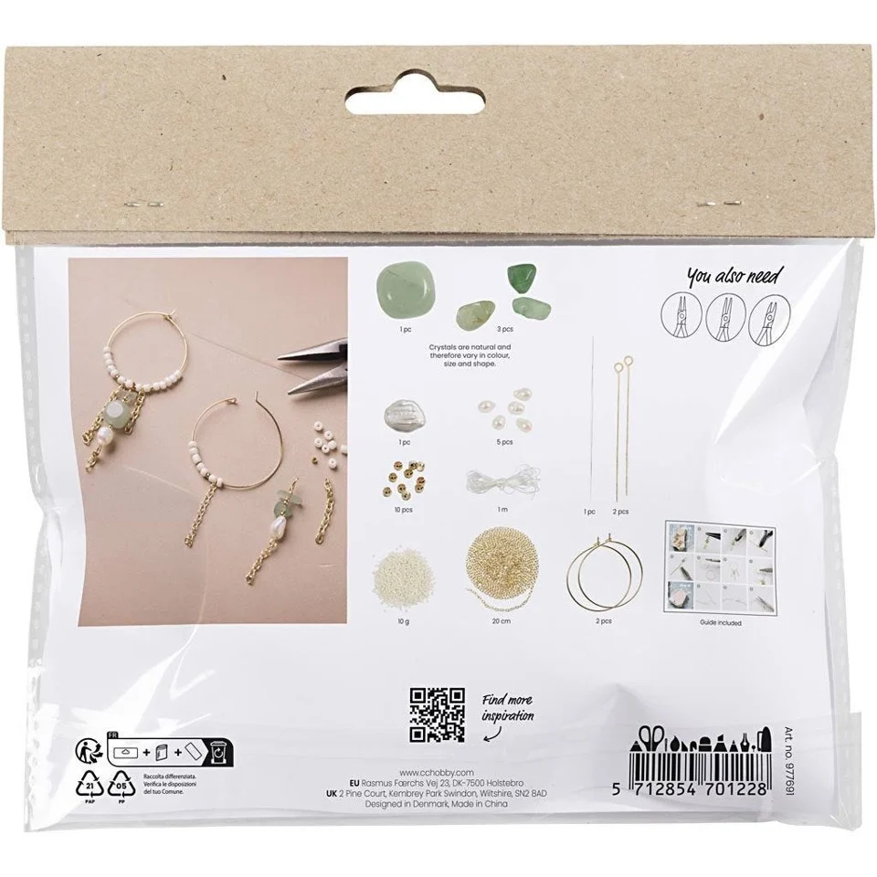 Mini DIY Kit - Smykker - Aventurinmix