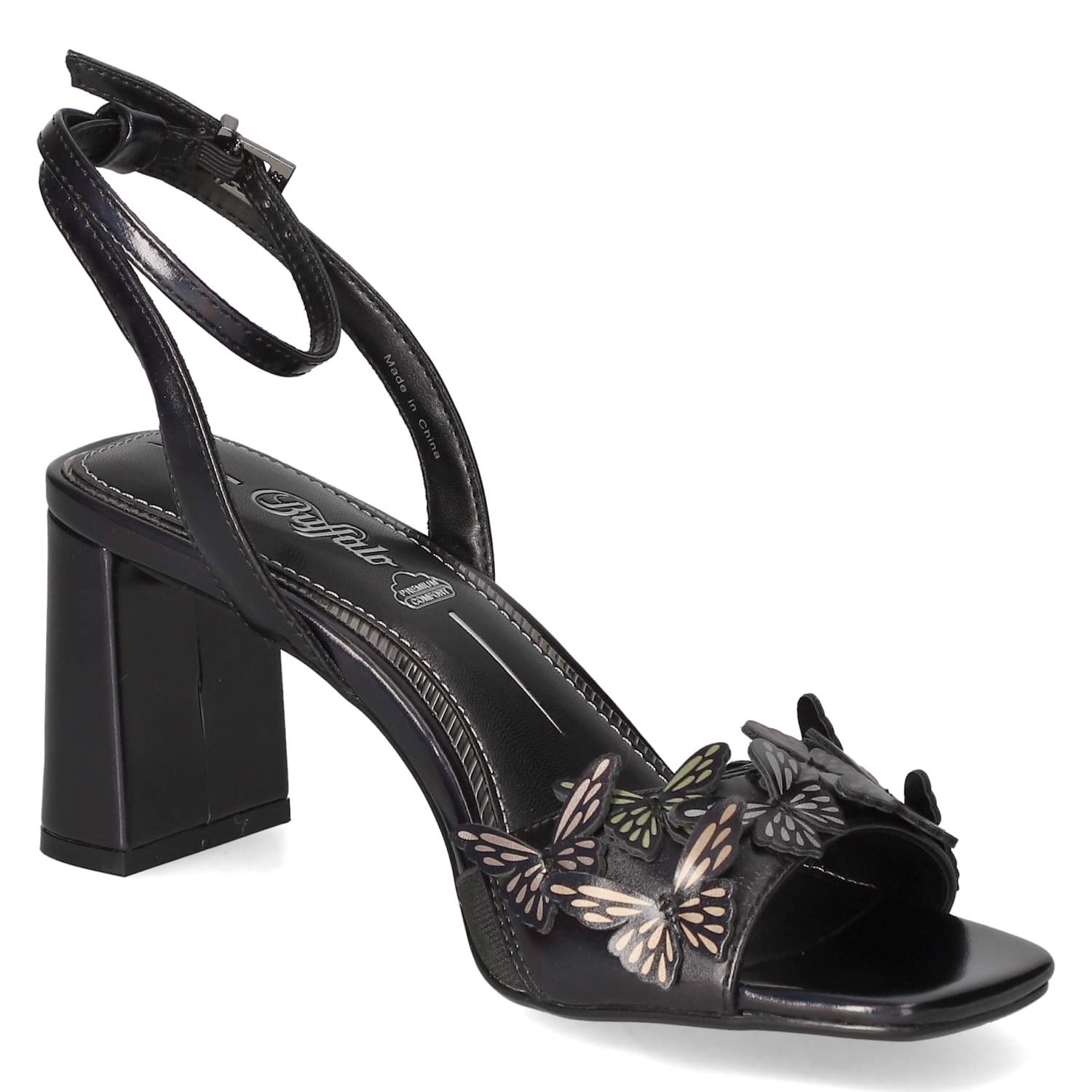 Buffalo Sandaletten APRIL BUTTERFLY - black