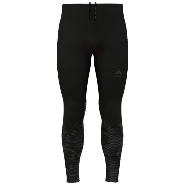 Collant running ODLO TIGHTS ZEROWEIGHT WARM REFLECTIVE BLACK