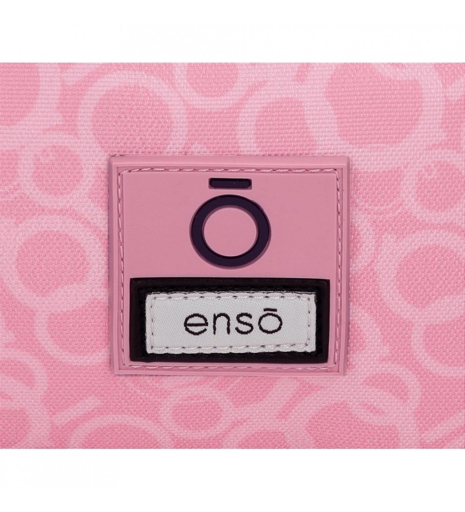 Enso Mochila saco Enso Love Vibes rosa