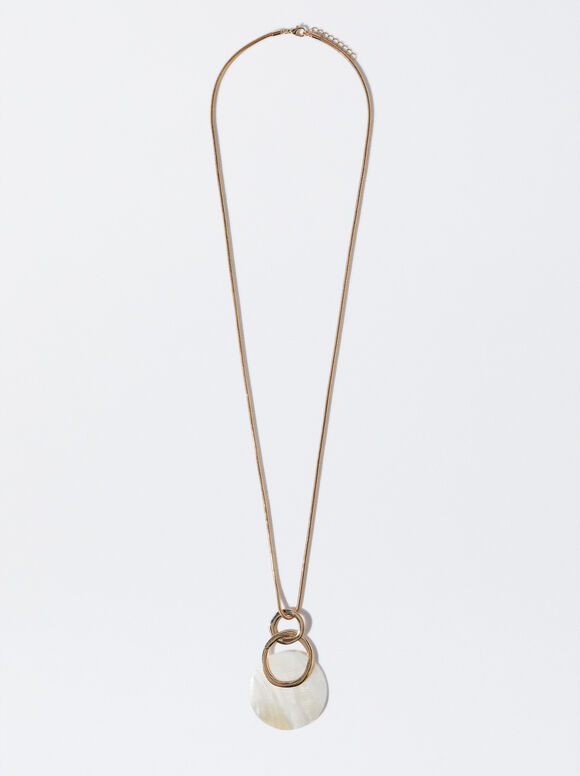 Colar com Conchas - Dourado