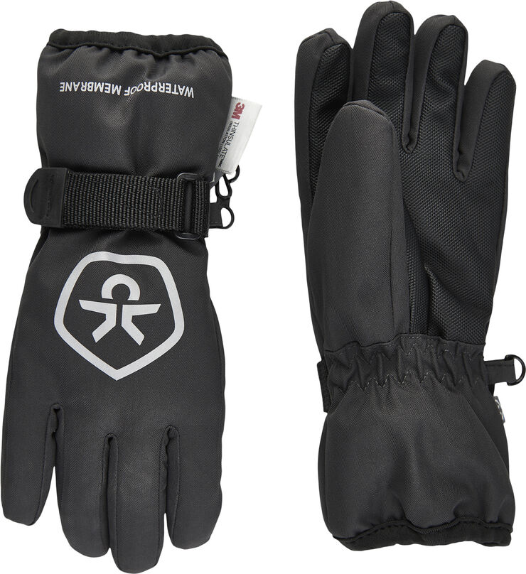 Color Kids Gloves - Waterproof - Recycled Black