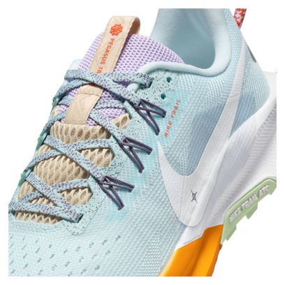 Chaussures Trail Nike Pegasus Trail 5 Bleu Orange Vert Femme