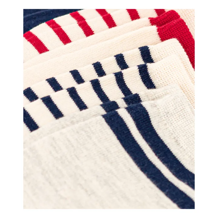 Petit Bateau Lot 5 Paires de Chaussettes Jersey | Ecru