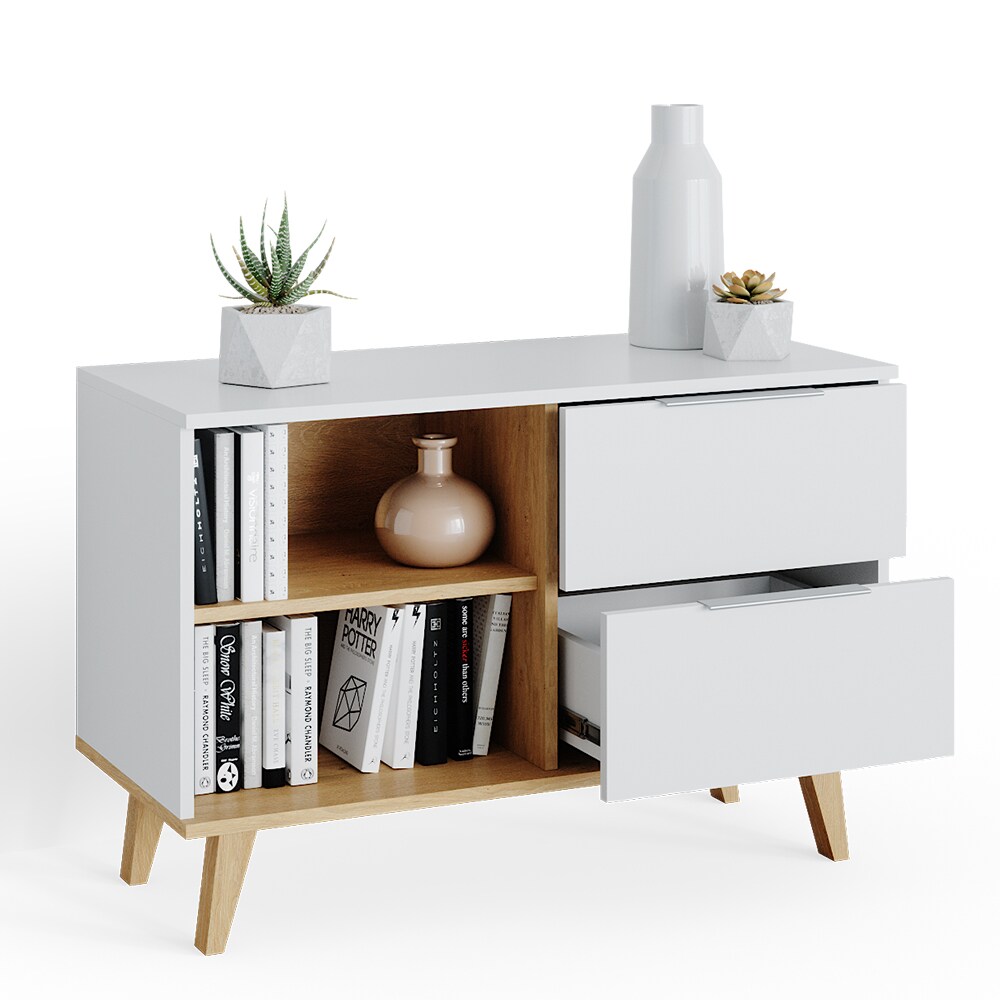 VICCO Kommode Nautica Sideboard weiß Eiche Anrichte Schrank Schublade Skandi