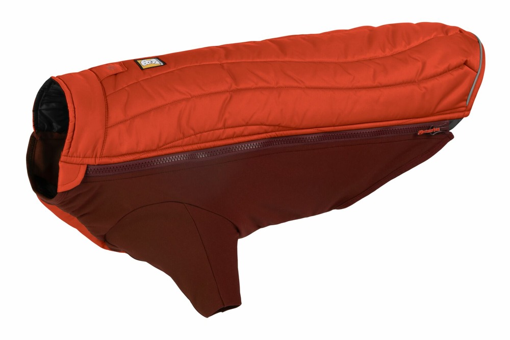 Veste d'hiver powder hound™ avec isolation hybride pour froid extreme. Couleur: campfire orange (orange), taille: l