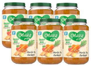 Olvarit 8m  Wortel Kip Aardappel 200GR