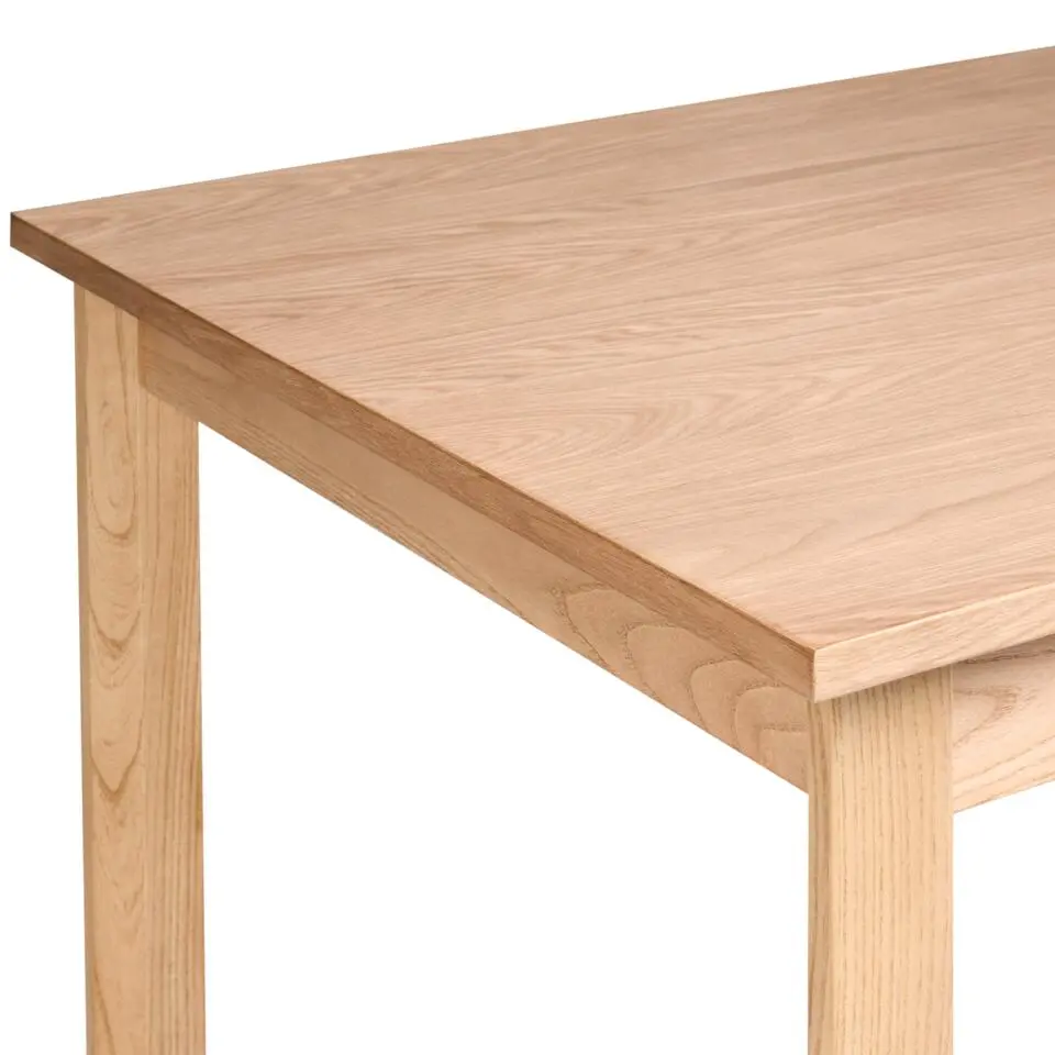 GISELA - Eettafel - Licht eikenhout - 160 x 90 cm - MDF