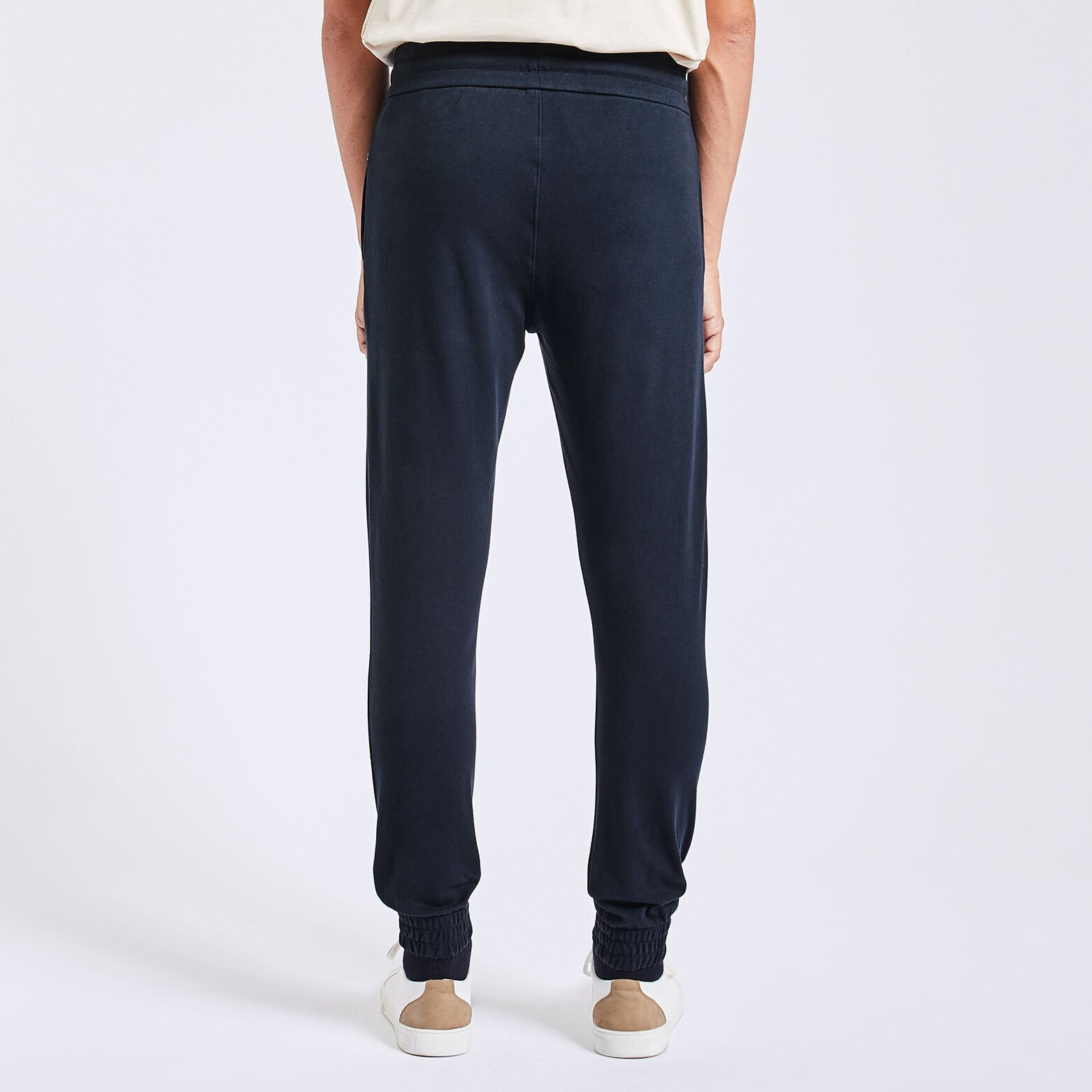 Pantalon de pyjama avec cordons Bleu foncé