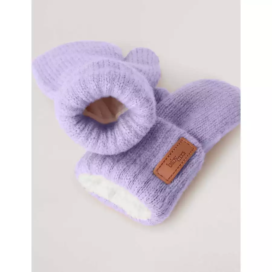 BabyMocs Handschuhe Vegan lila