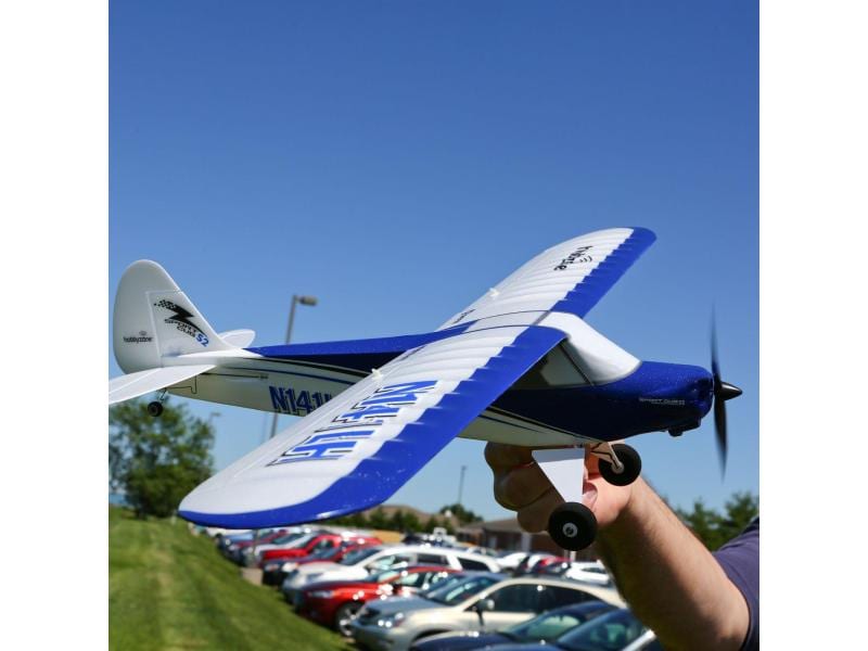 Hobbyzone Motorflugzeug Sport Cub S 2, 616 mm, BNF 4-Kanal Trainermodell