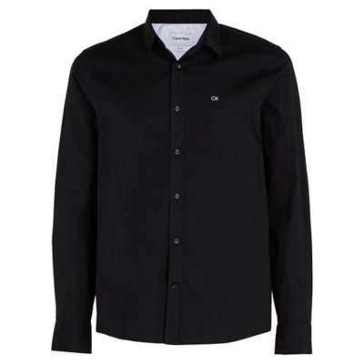 Chemise à manches longues homme Poplin Stretch Slim CALVIN KLEIN