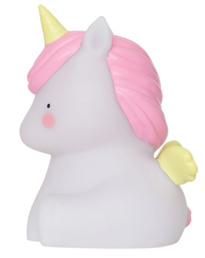 LED-Nachtlicht LITTLE UNICORN in weiß