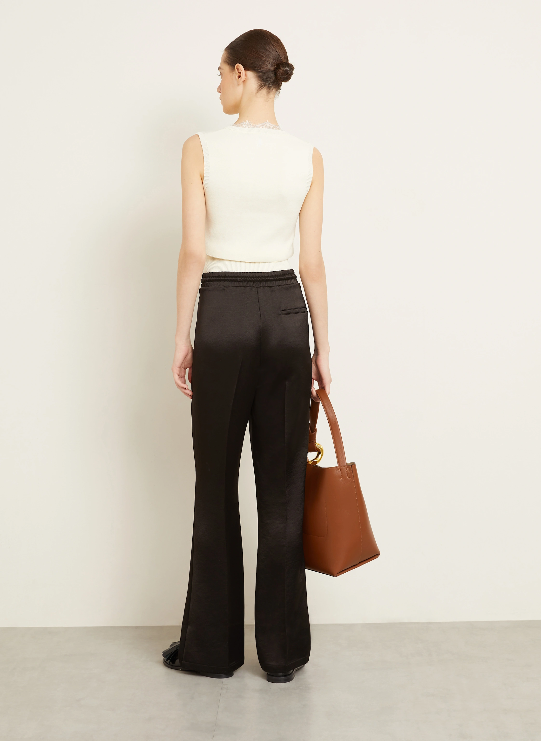 JW ANDERSON Marlenehose aus Satin