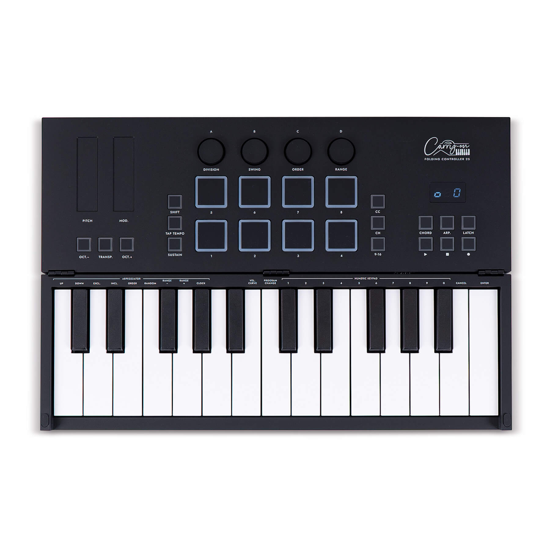 Carry-On FC25 opvouwbaar MIDI-keyboard