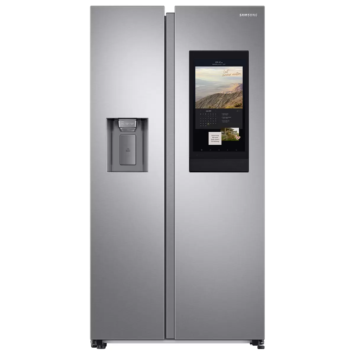 Samsung Food Center RS6HA8891SL/WS Silber