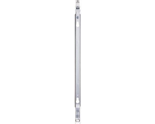 Wandrails voor radiatoren, inbouwhoogte 600 mm, 2 stuks, VDI6036