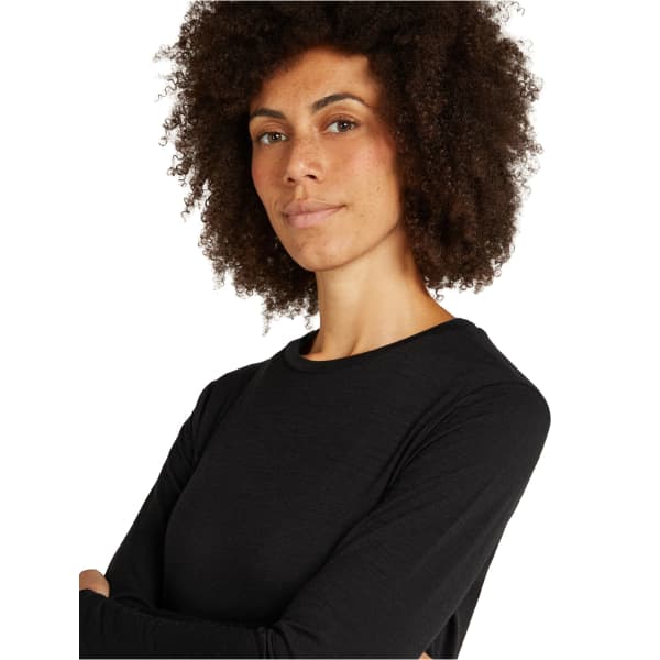 T-shirt randonnée ICEBREAKER W M 150 TECH LITE LS TEE BLACK