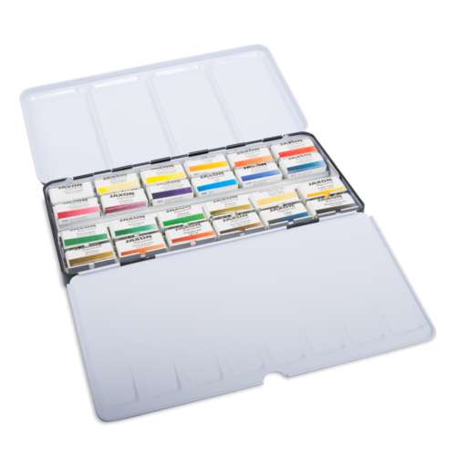 JAXON® Aquarell Feine Künstler-Aquarellfarben - Aquarellkasten