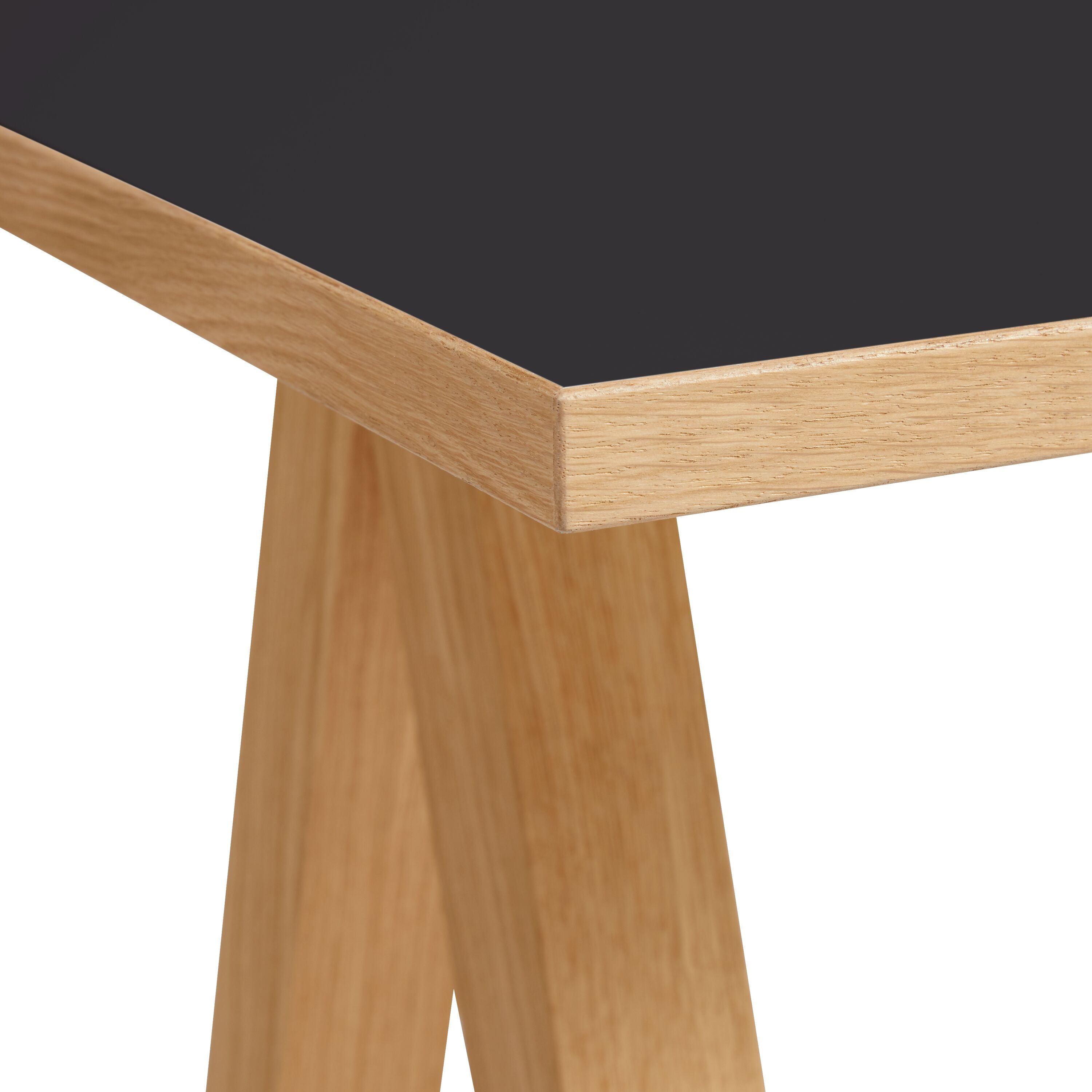 OSLO Schreibtisch - Schwarz / B: 160.0 cm x T: 80.0 cm x H: 74.0 cm