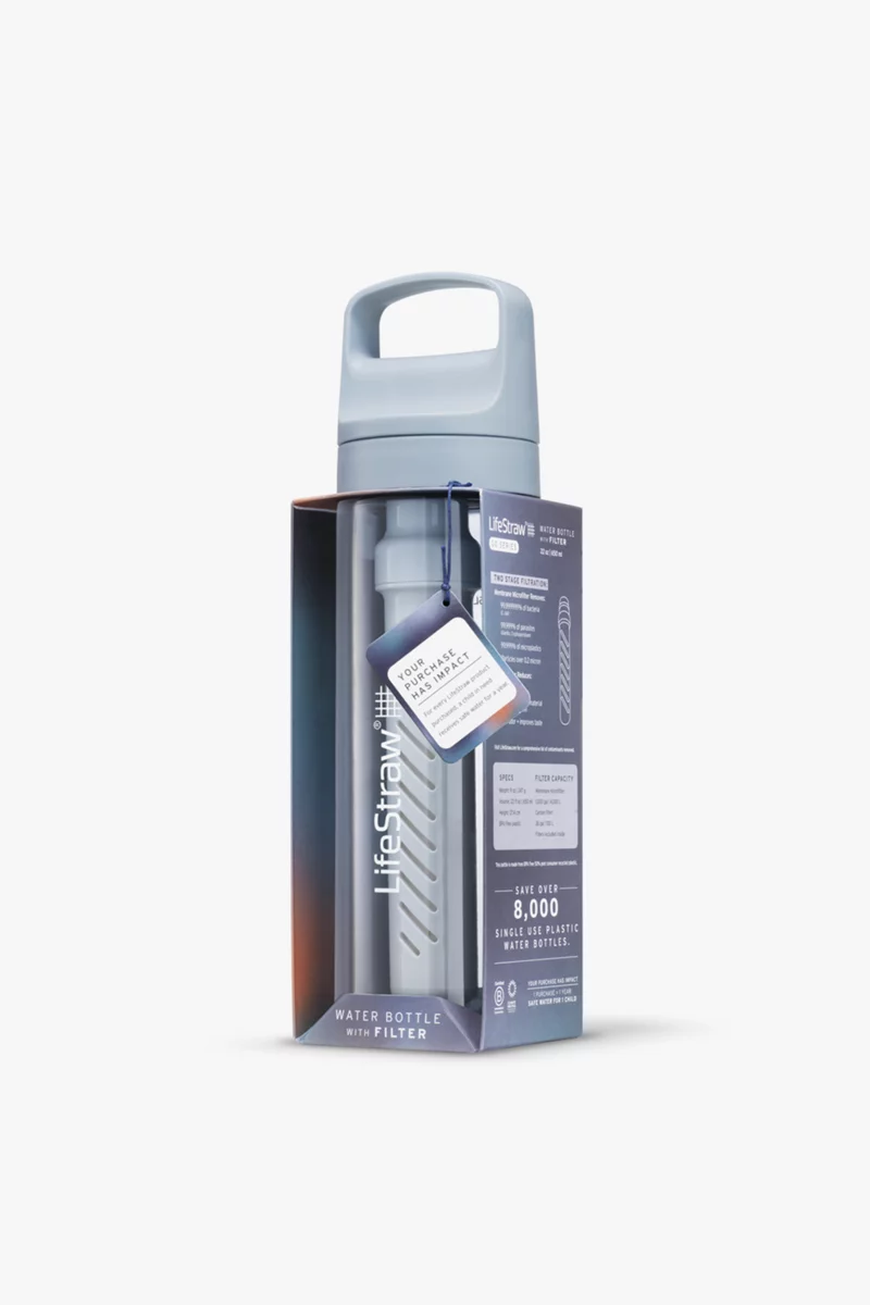 Lifestraw Go Serie 650 ml Trinkflasche + Wasserfilter