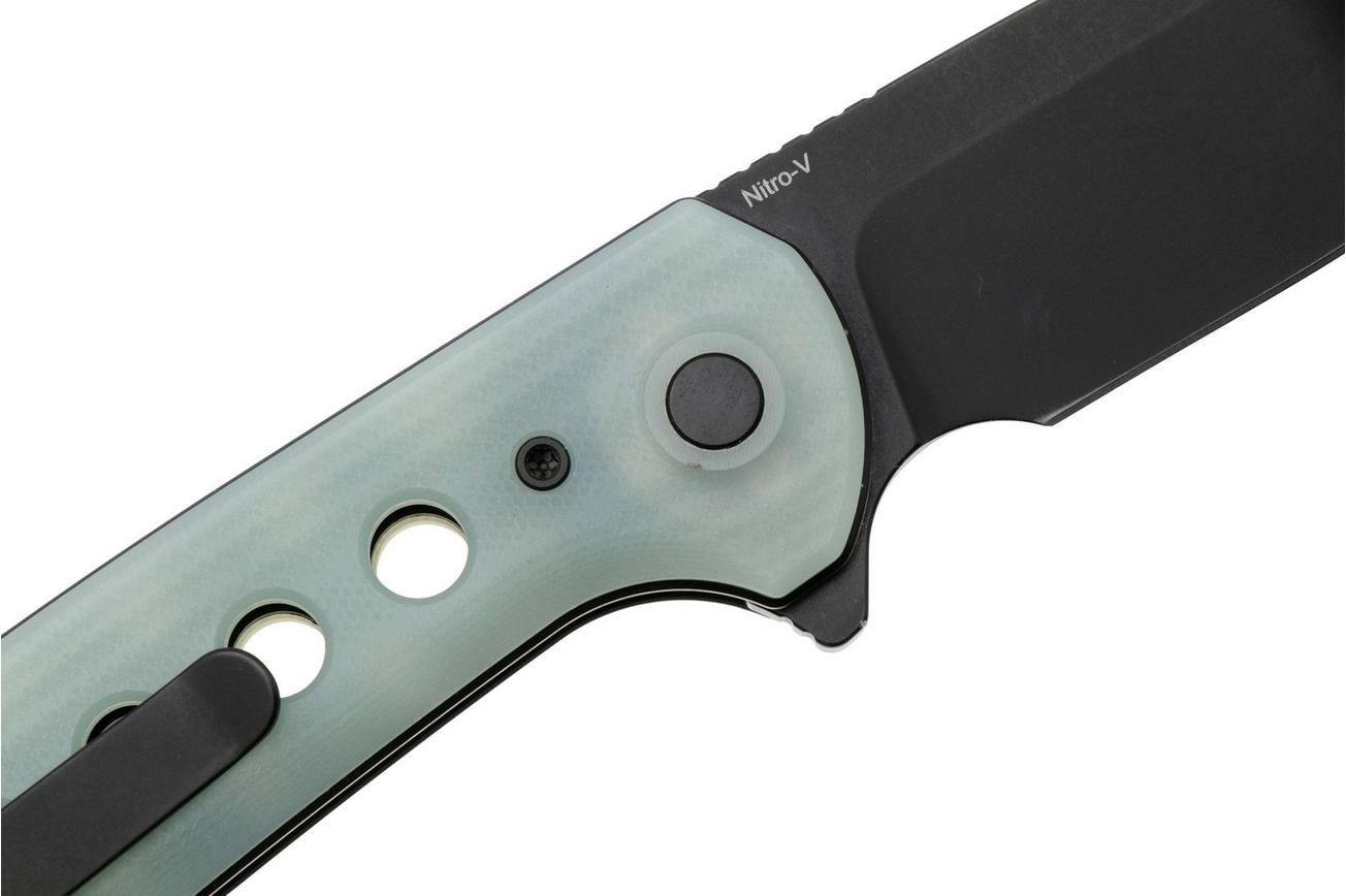 Reate PL-XF PVD Nitro-V, Jade G10, zakmes