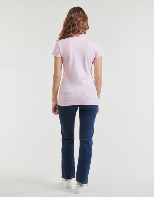 Tommy Hilfiger - HERITAGE SHORT SLEEVESLIM POLO - Rose