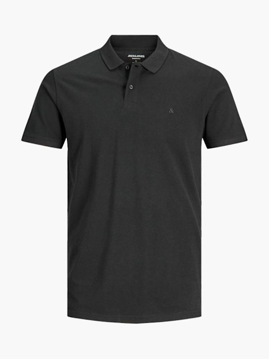 JACK & JONES Polo-Shirt Schwarz