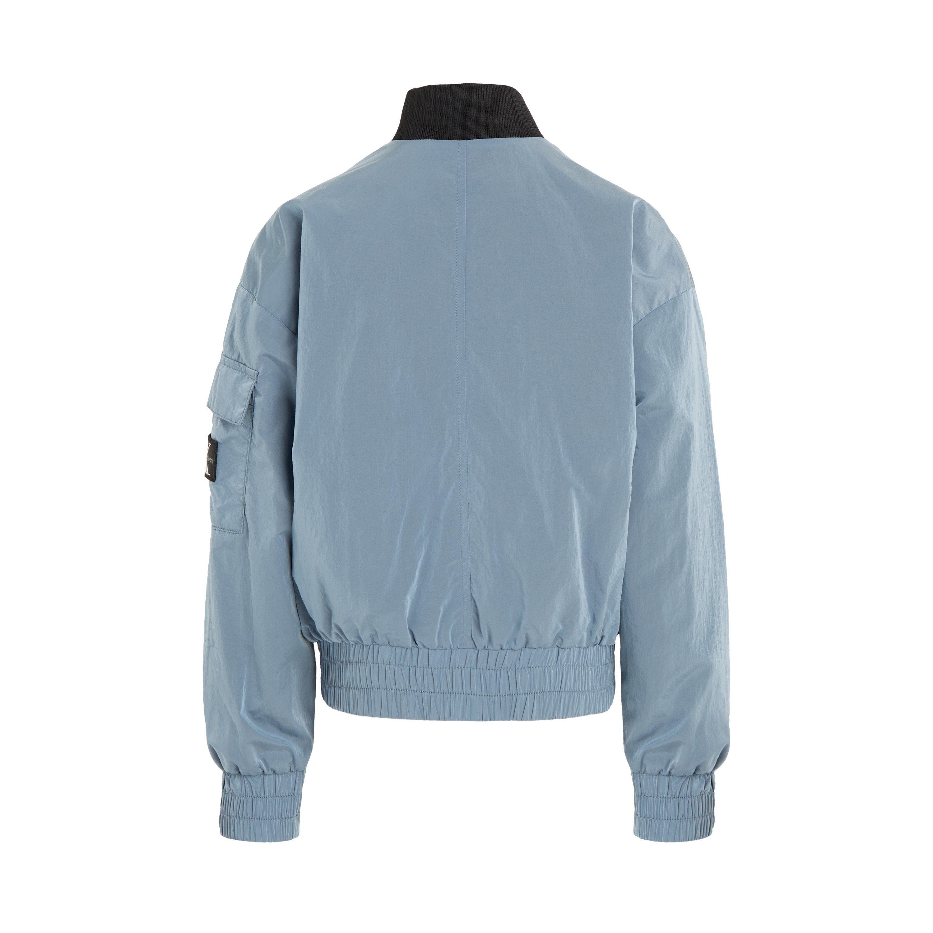 Calvin Klein Jeans STRUCTURED NYLON ZIPPED BOMBER