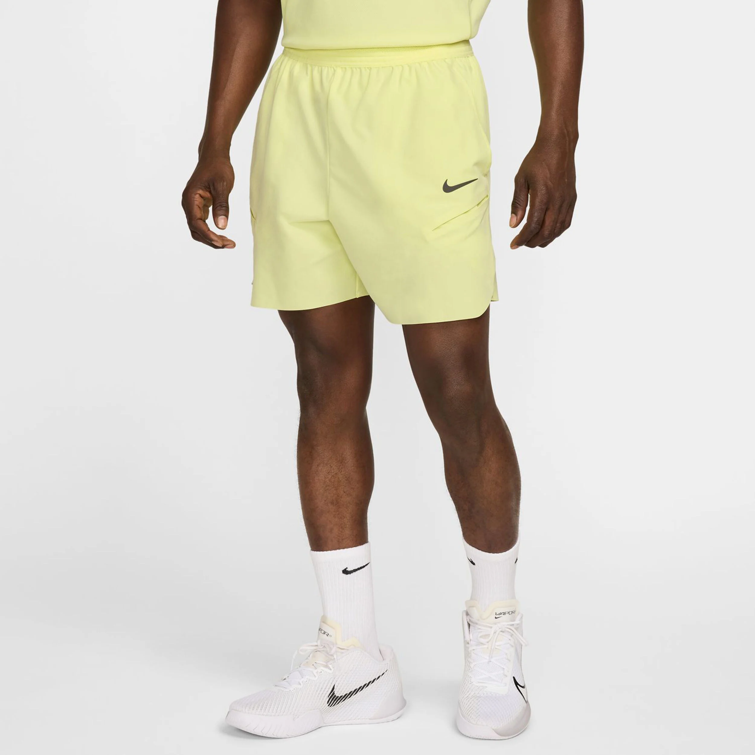 Nike Court Dri-Fit Slam Shorts Hommes - Jaune
