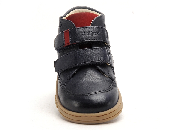 Kickers boots bottine enfant tractok bleu