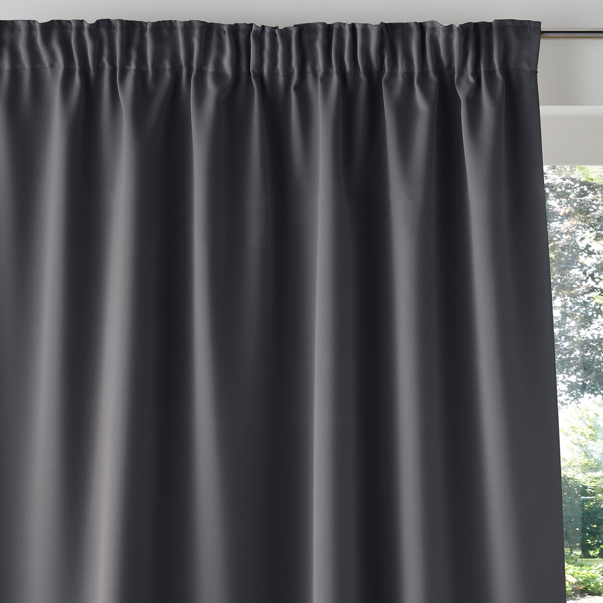 LA REDOUTE INTERIEURS<br>Cortina blackout com acabamento franzido, Voda