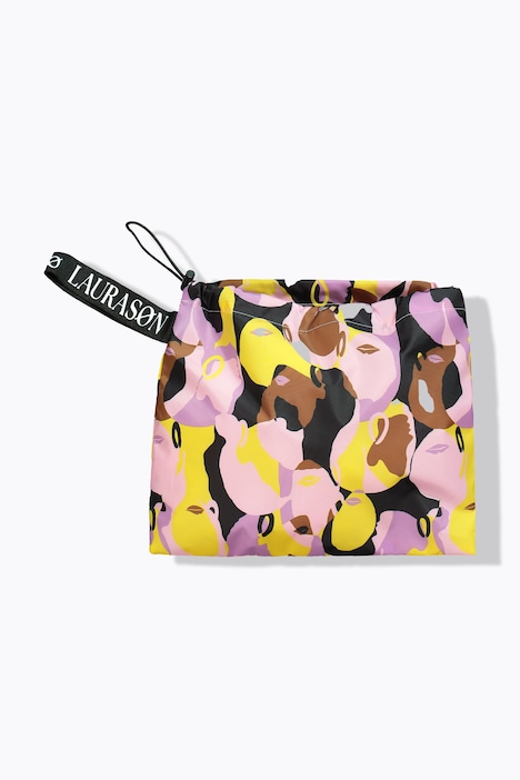 Funktions-Regencape, Unisex, Print, Kapuze