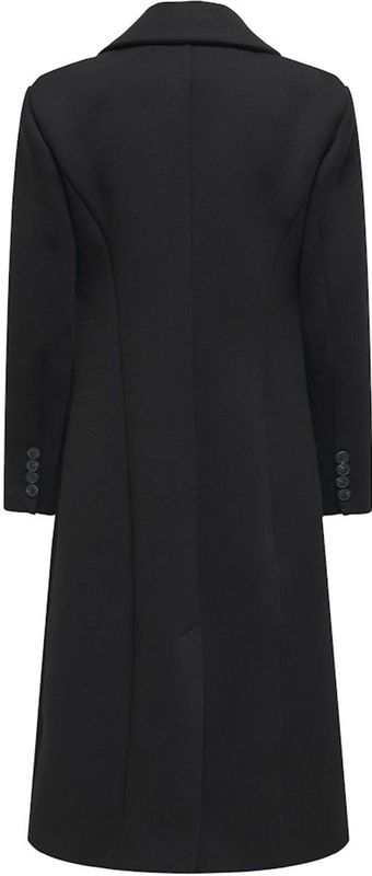 Only - Onlbeate Life Scuba Shoulder Coat - Zwart - Tussenjas