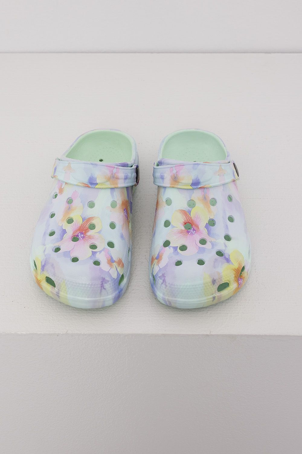 Hippie clog med print