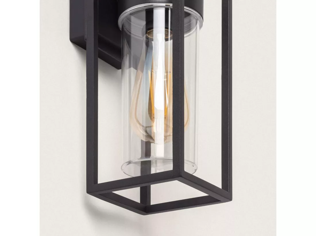 Applique Murale Extérieure Aluminium Siawja Noir