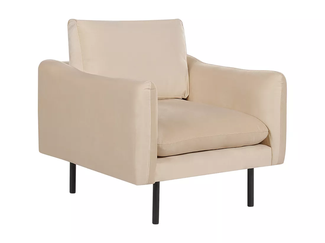 Fauteuil VINTERBRO Velours Beige