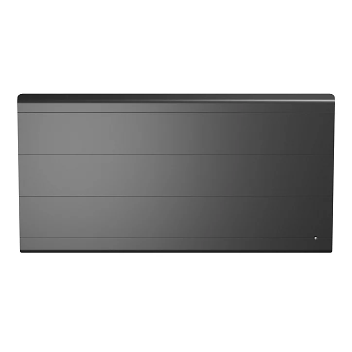 Radiateur électrique double coeur de chauffe Noirot Radiasoft gris 2000 W