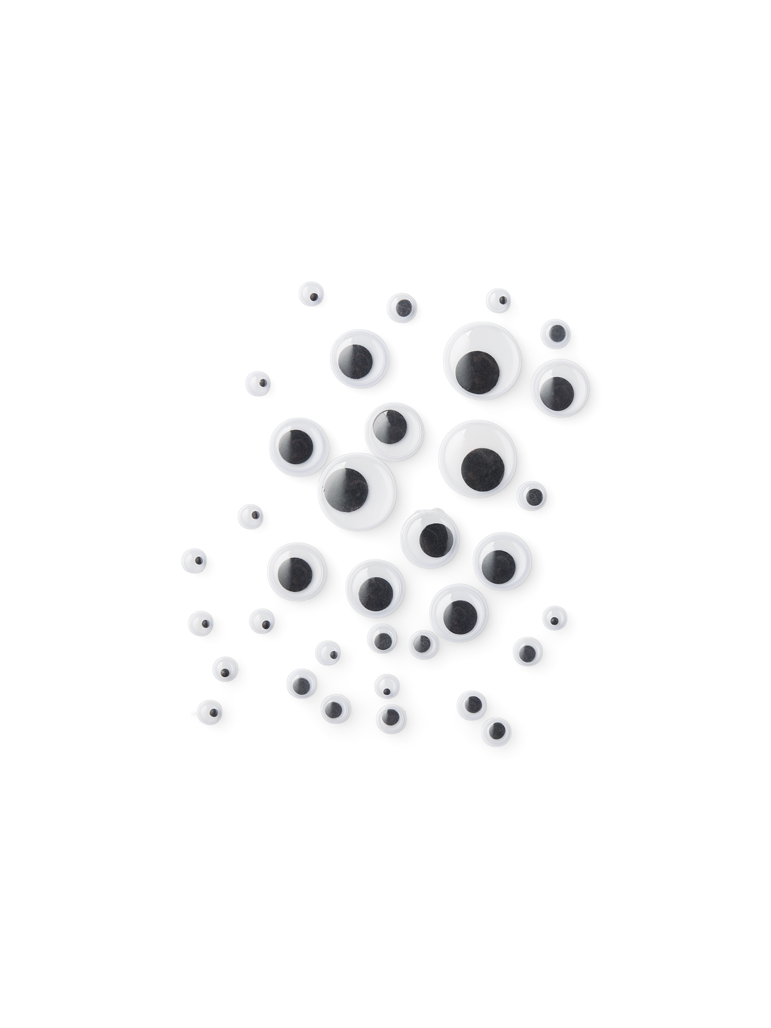 Rulleøjne | Assorterede størrelser. | White, Black