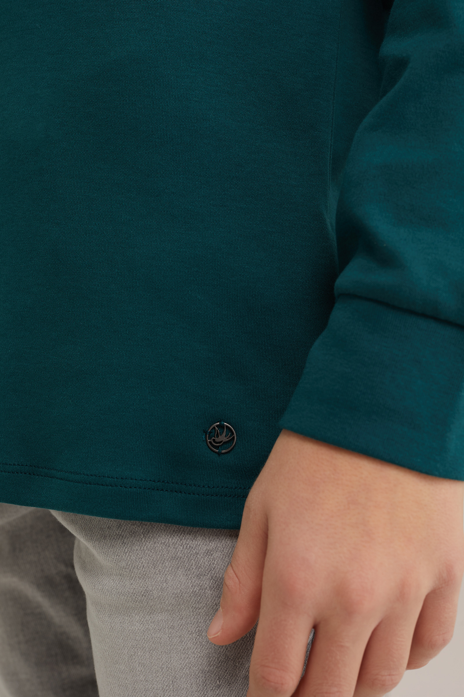 Jongens polo WE Fashion Donkergroen