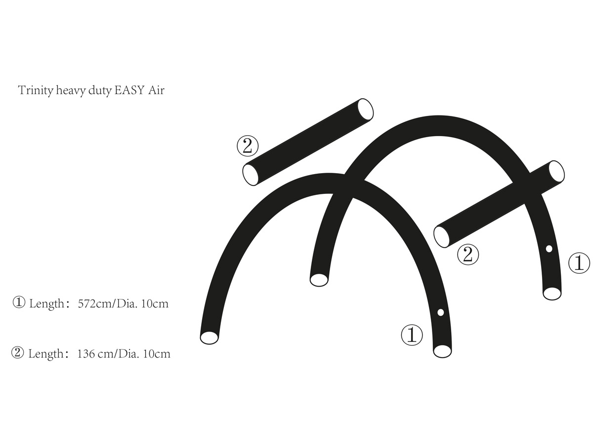 Obelink Trinity Easy Air dwars airtube