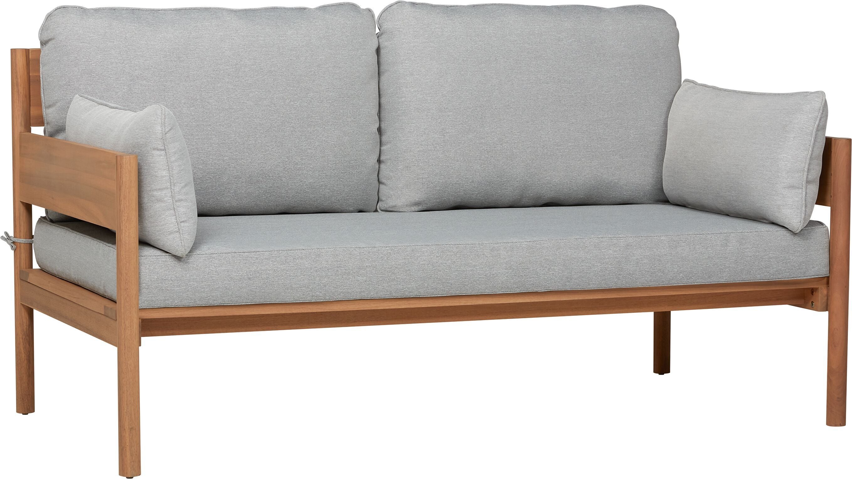 SANTA CRUZ Loungesofa - Grau / B: 152.0 cm x T: 79.0 cm x H: 75.0 cm