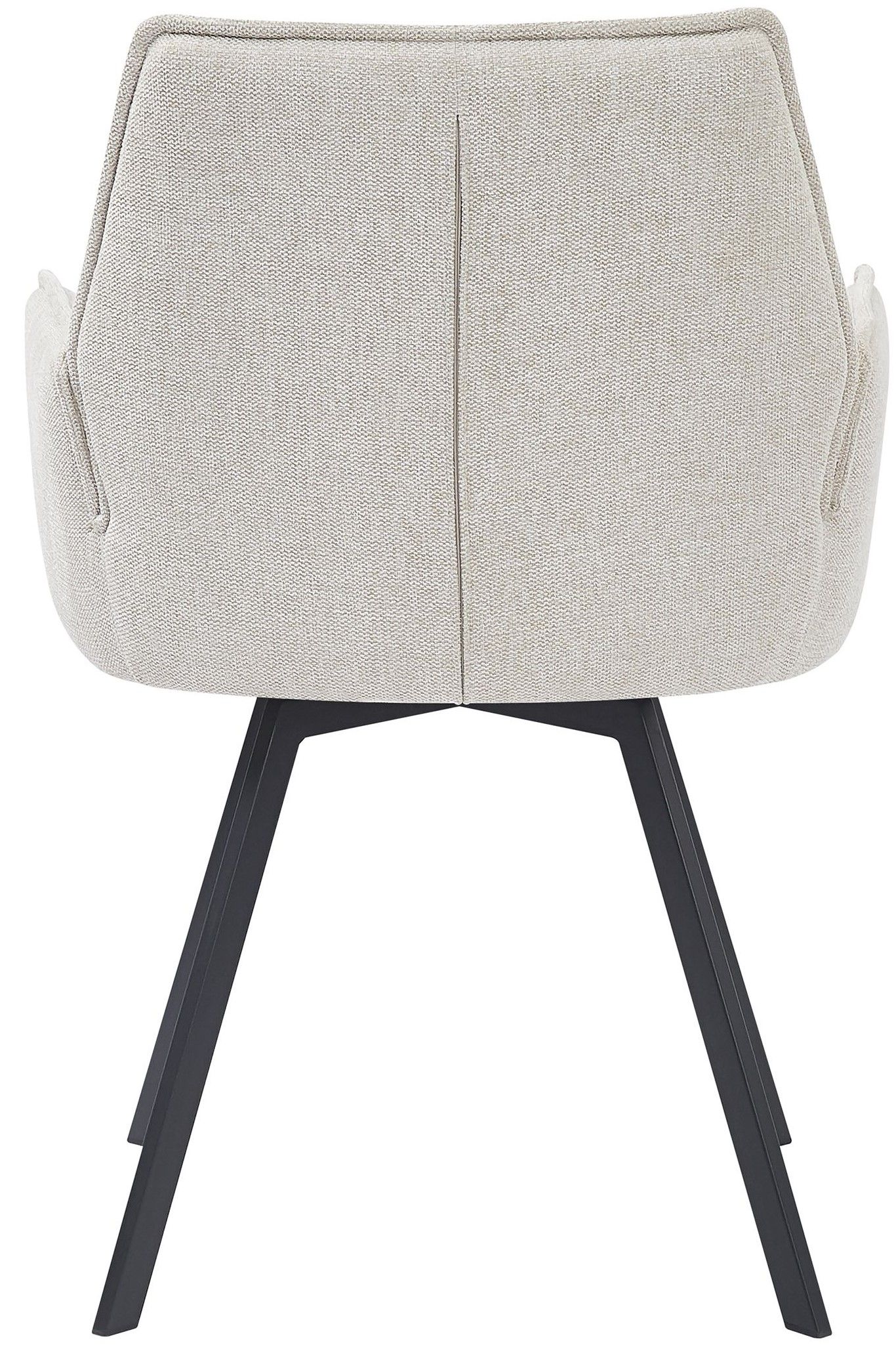 Eetkamerstoel Beige Louise B60 x D58 x H88 cm