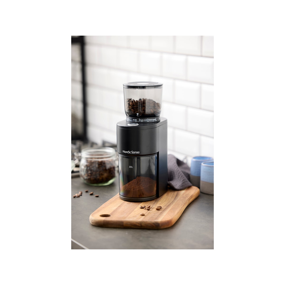 Nordic Sense Coffee grinder 200 watt Black
