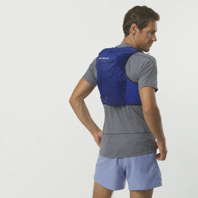 ACTIVE SKIN 8  Laufweste mit Flasks Unisex SurfTheWeb/BLACK