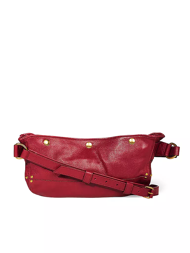 JEROME DREYFUSS Ledertasche - Gürteltasche BILLY BANANE rot